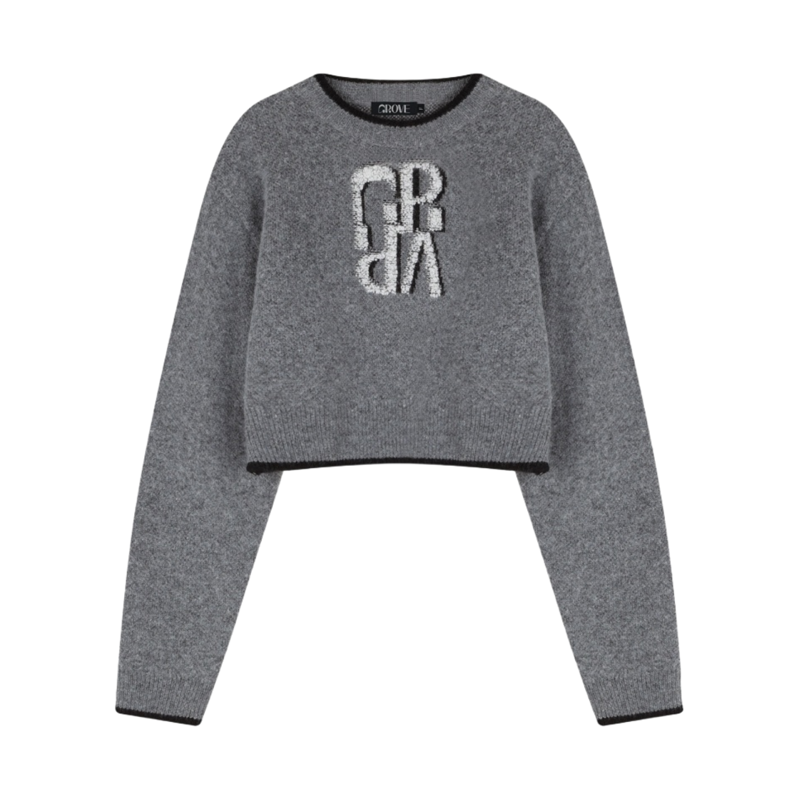 - (W) Grove x Cha Jung Won Sober Knit Grey - 22FW