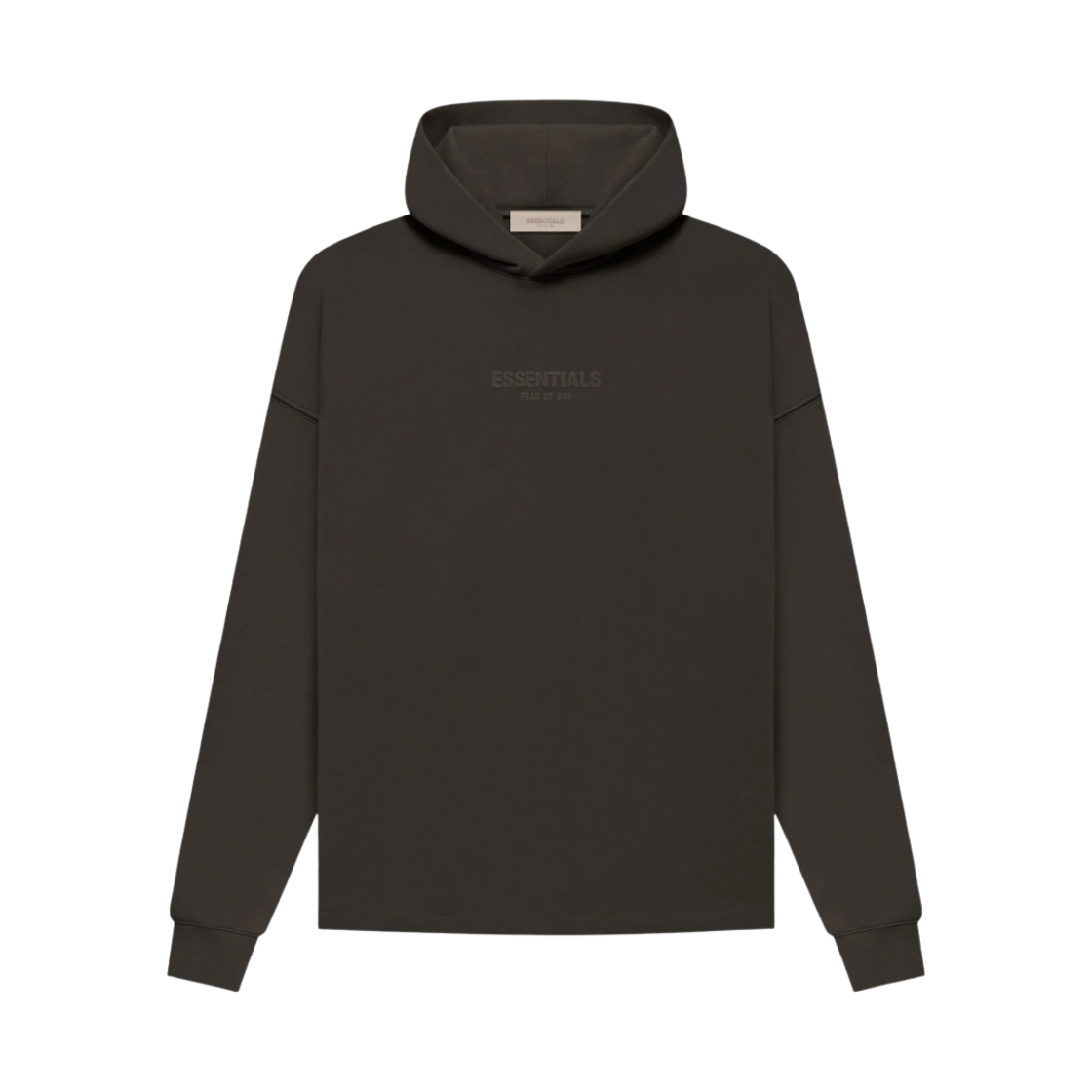 에센셜 릴렉스드 후드 오프 블랙 - 22FW