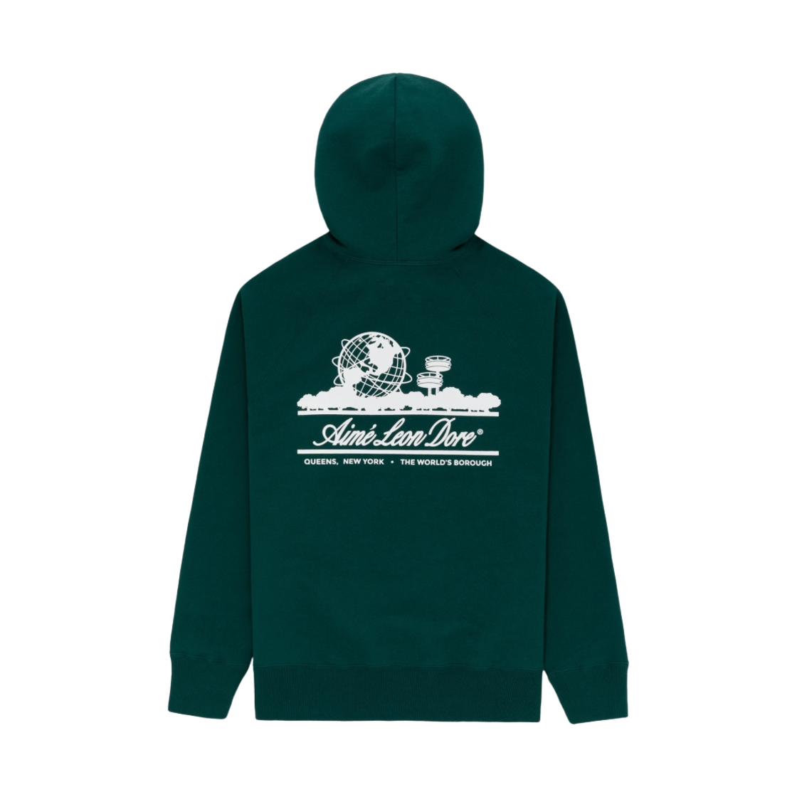- Aime Leon Dore Unisphere Hoodie Botanical Green