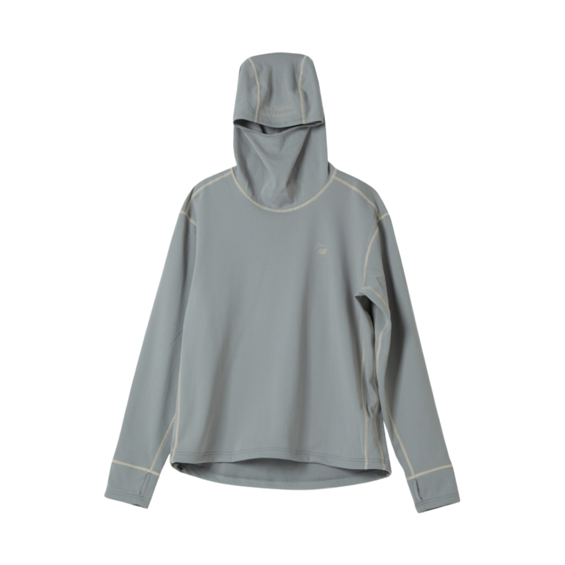 뉴발란스 x 케일 발라클라바 후드 그레이(New Balance x Cayl Balaclava Hoodie Grey) - 1