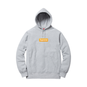 Supreme Box Logo Hooded Sweatshirt Heather Grey - 17FW