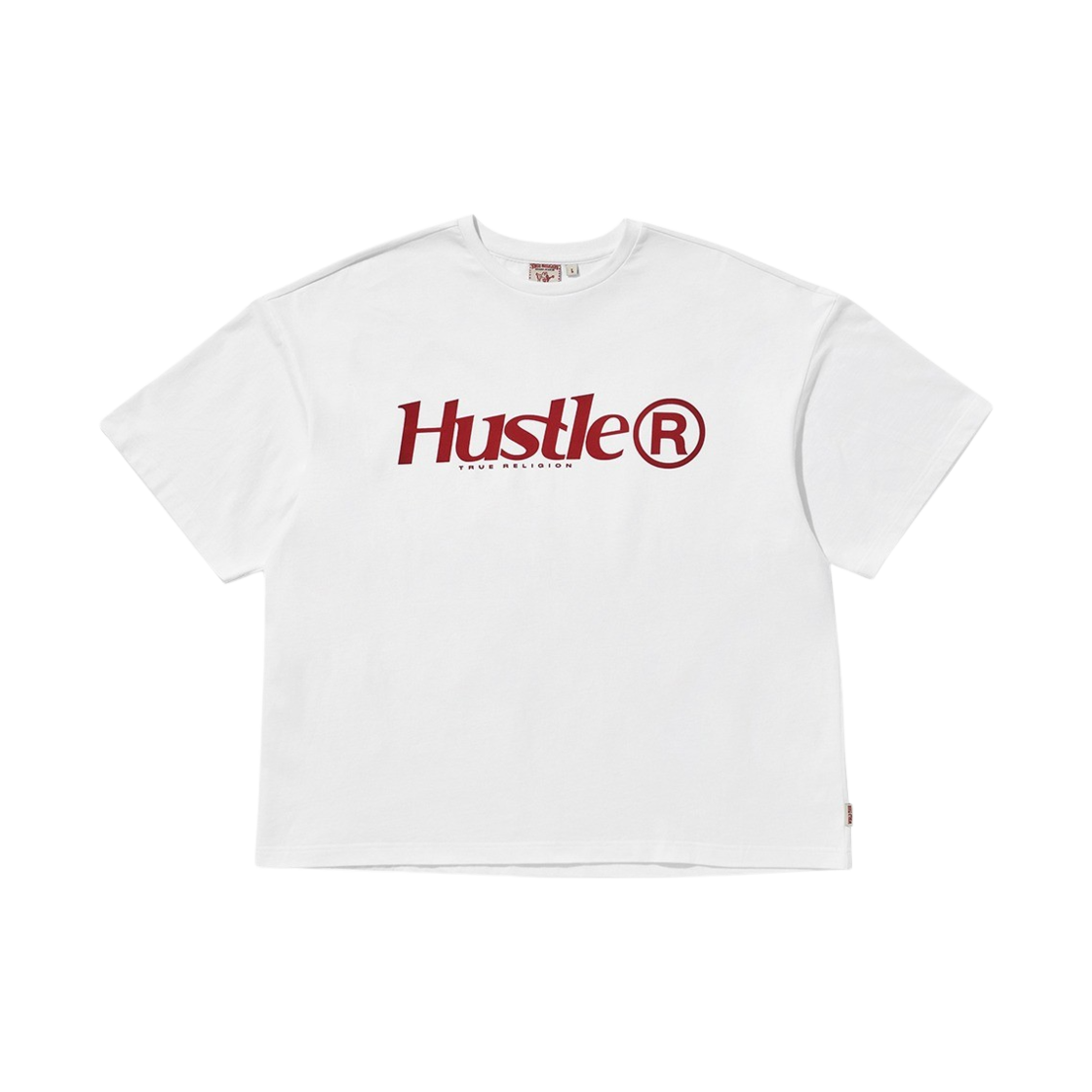 트루릴리젼 허슬 티셔츠 화이트
