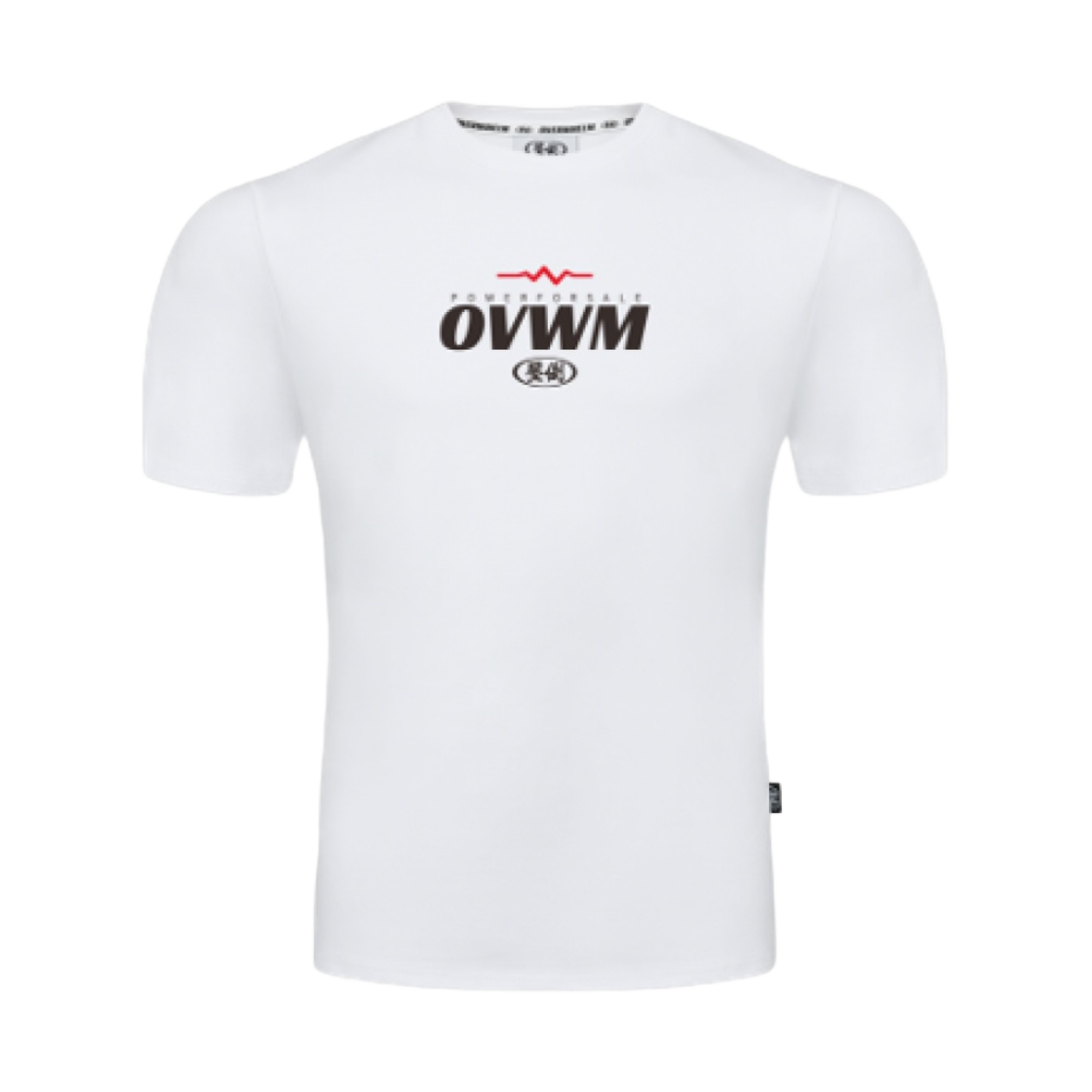 - Overwhelm Ourego Pulse Logo T-Shirt White