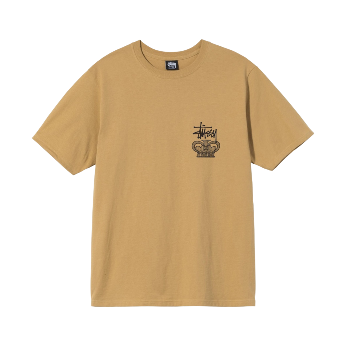 스투시 원 월드 티셔츠 카키(Stussy One World T-Shirt Khaki) - 2