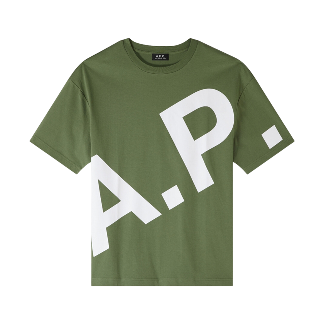 COFBT-M26341-KAE A.P.C. Lisandre T-Shirt Vert