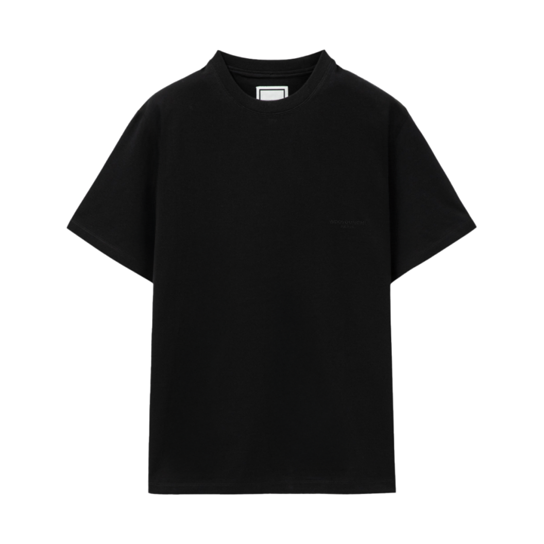 ☆25SS☆ストリングTシャツ/WOOYOUNGMI☆ WOOYOUNGMI ウーヨンミ 25SS パッチ ロゴ ストリング T シャツ