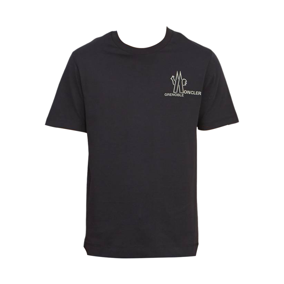 J1-091-8C00002-83927-773 Moncler Grenoble Logo T-Shirt Night Blue - 24SS