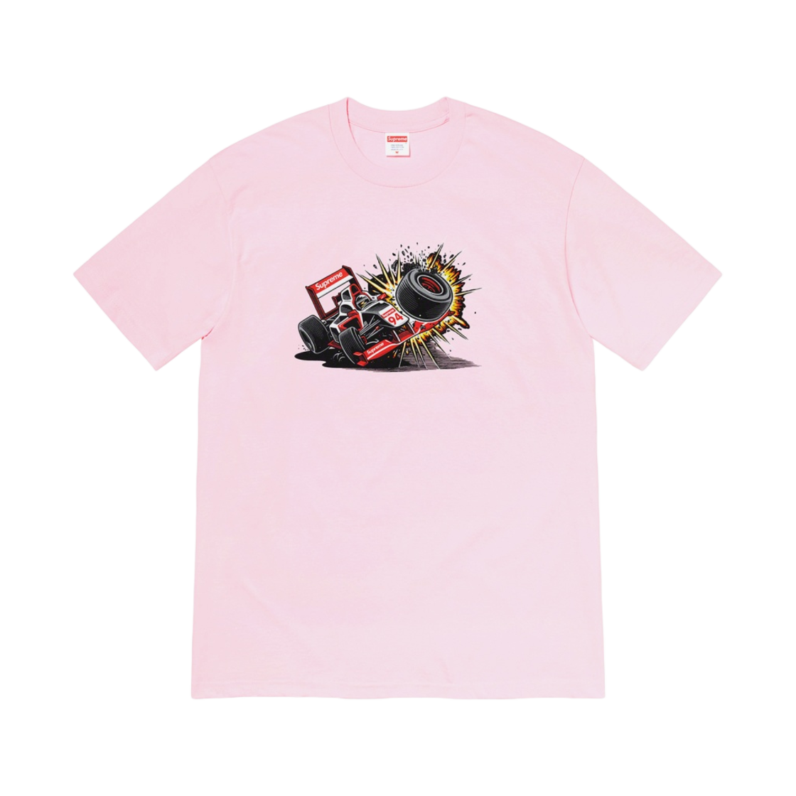 슈프림 크래쉬 티셔츠 라이트 핑크 - 21FW(Supreme Crash T-Shirt Light Pink - 21FW) - 1