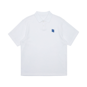 Ader Error Sig; TRS Tag Polo T-Shirt 01 Off White