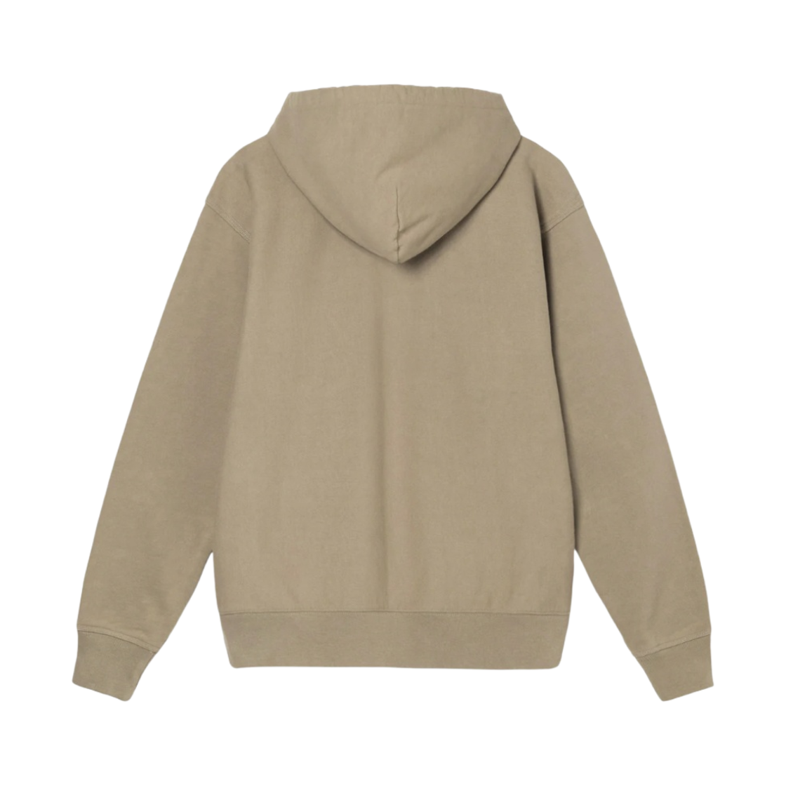 스투시 오버다이드 스탁 로고 후드 집업 카키(Stussy Overdyed Stock Logo Zip Hoodie Khaki) - 2