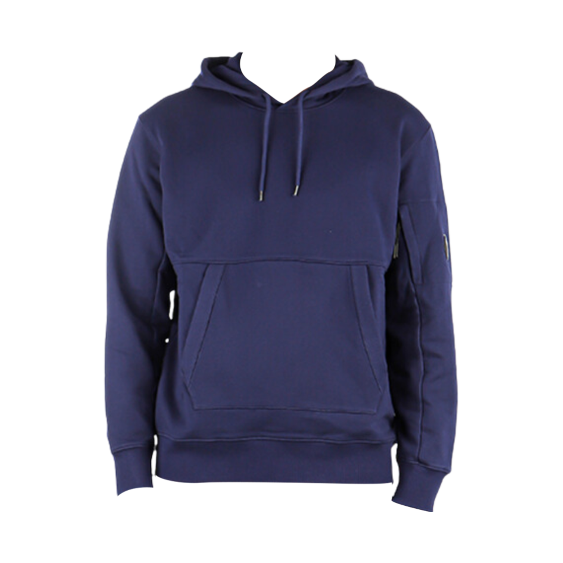 14CMSS023A005086W868 C.P. Company Diagonal Raised Fleece Hoodie Medieval Blue - 23SS
