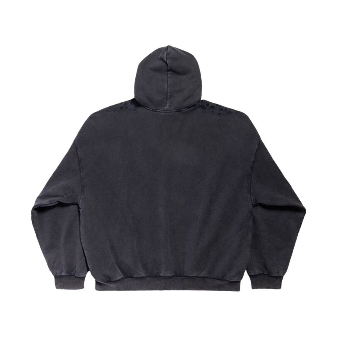 발렌시아가 후드 라지 핏 블랙(Balenciaga Agaicnelab Hoodie Large Fit Black) - 2