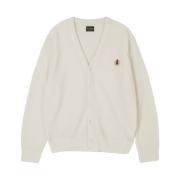 Heritage Floss Crest Wool Cardigan Ivory (23FW Ver.)