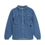 Nike x Drake Nocta Opal Lily Pad Denim Shirt French Blue (FZ3261-486)