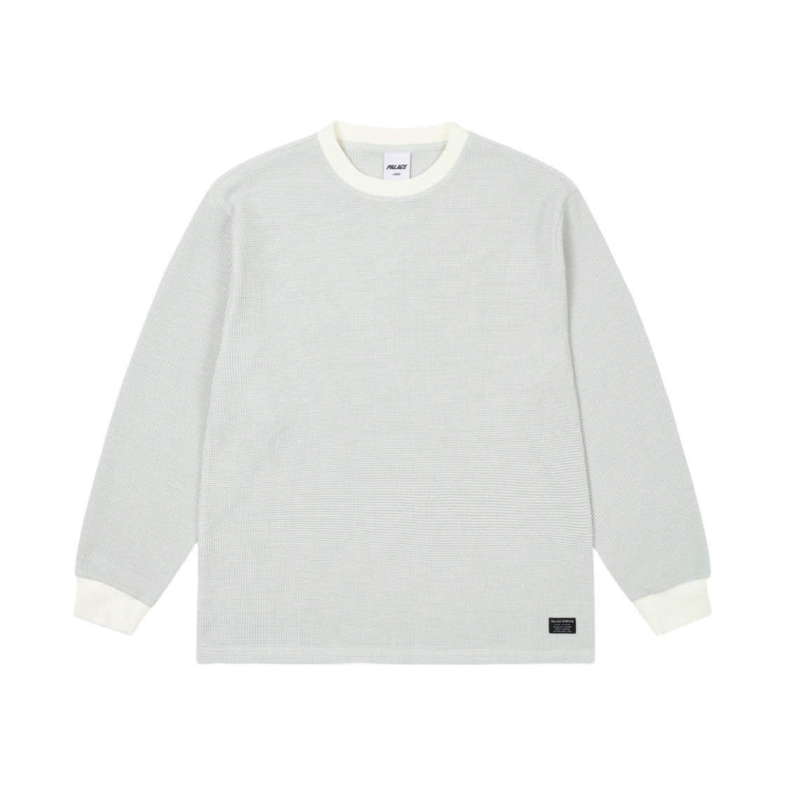 팔라스 투톤 와플 롱슬리브 화이트 - 25SS