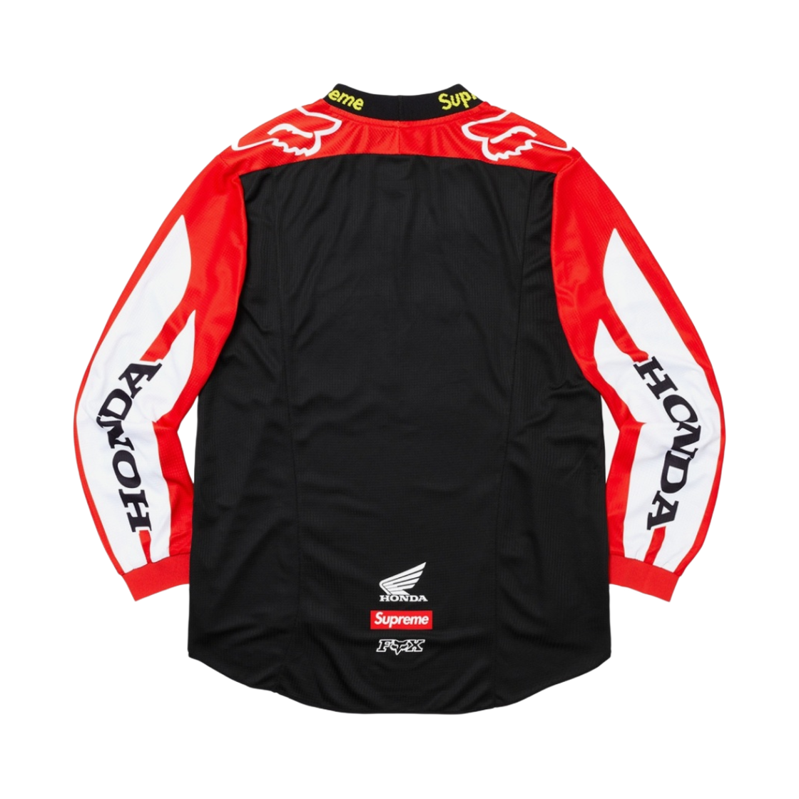 슈프림 x 혼다 x 폭스 레이싱 모토 저지 탑 레드 - 19FW(Supreme x Honda x Fox Racing Moto Jersey Top Red - 19FW) - 2