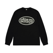 Stussy Pitstop LS T-Shirt Black
