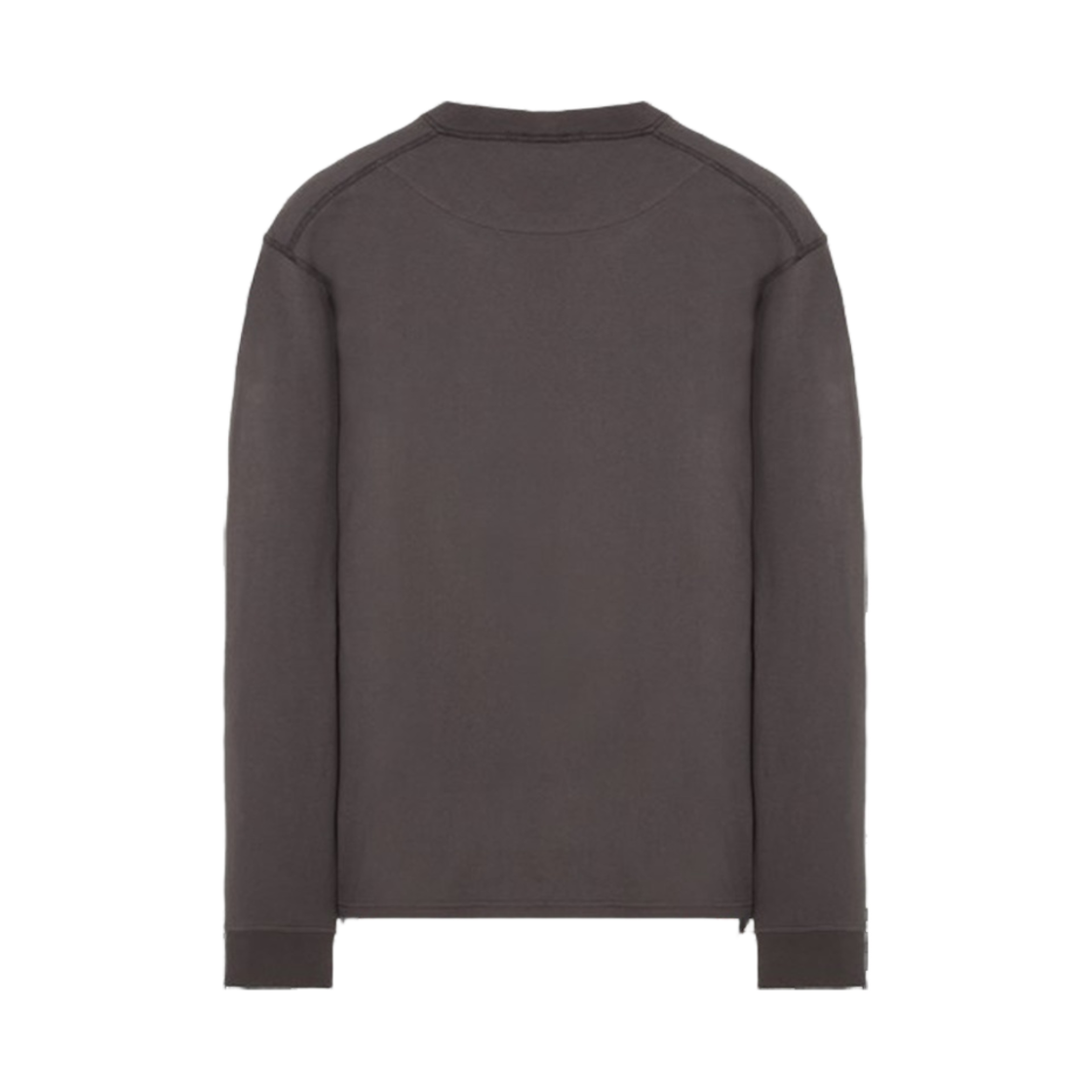 스톤 아일랜드 21857 가먼트 다이드 피사토 오가닉 코튼 롱슬리브 티셔츠 스틸 그레이 - 23FW(Stone Island 21857 Garment Dyed Fissato Oraganic Cotton Longsleeve T-Shirt Steel Grey - 23FW) - 2