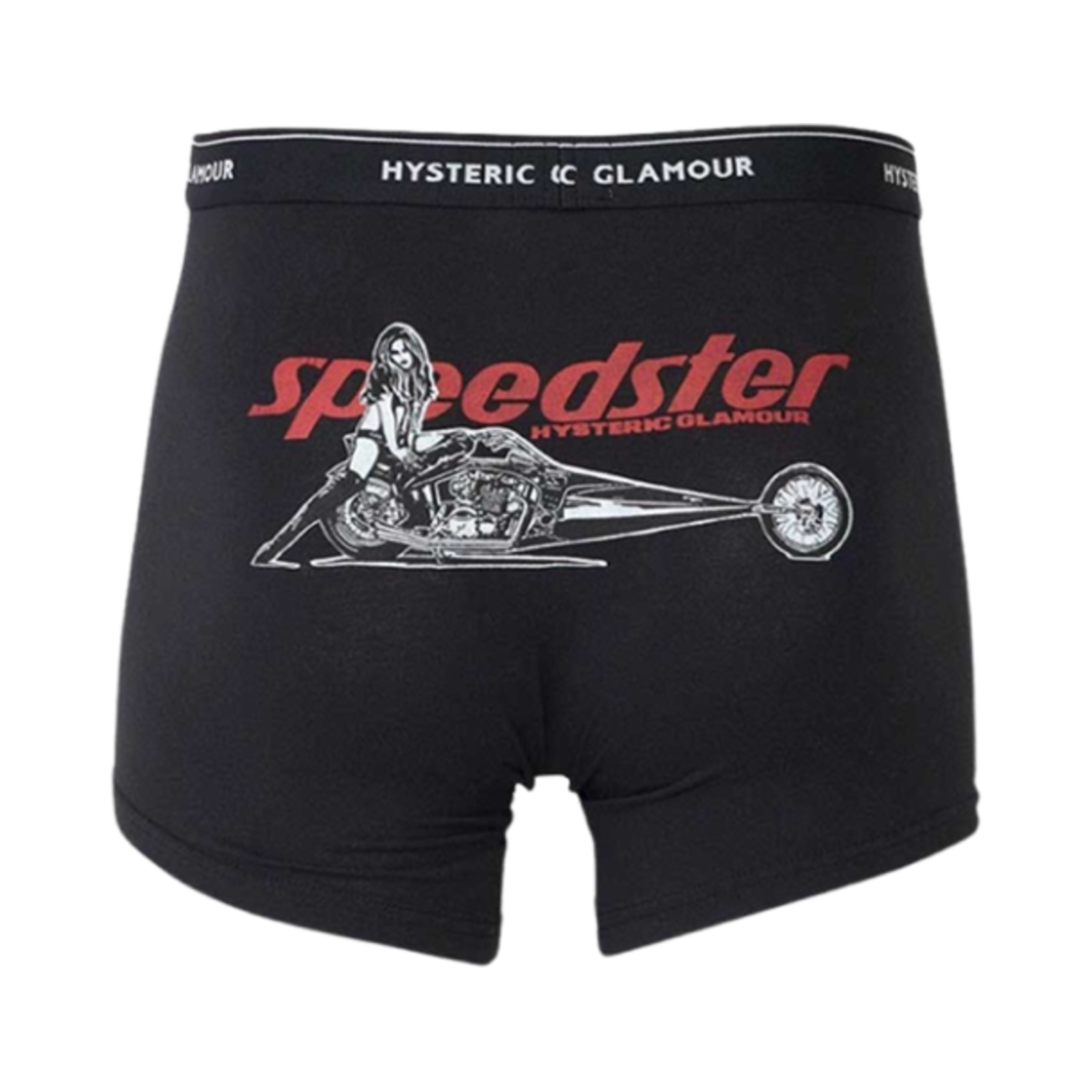 히스테릭 글래머 스피드스터 박서 브리프 블랙(Hysteric Glamour Speedster Boxer Brief Black)