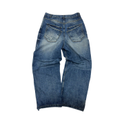 Nonnod Double pocket Japanese Denim Mid Blue