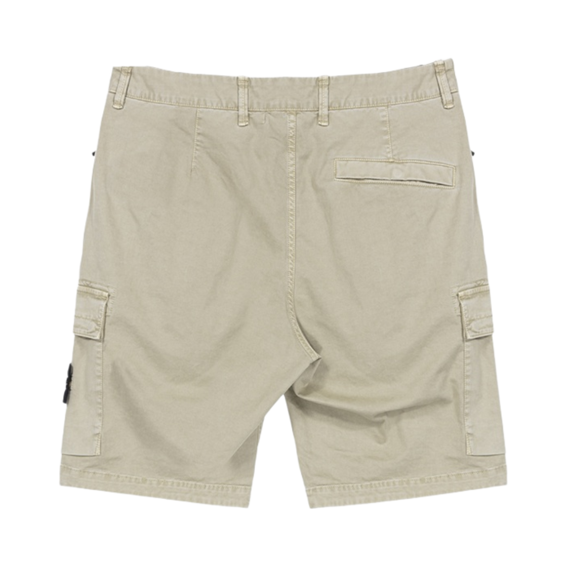스톤 아일랜드 L0804 스트레치 브로큰 트윌 가먼트 다이드 카고 버뮤다 쇼츠 베이지 - 22SS(Stone Island L0804 Stretch Broken Twill Garment Dyed Cargo Bermuda Shorts Beige - 22SS) - 2