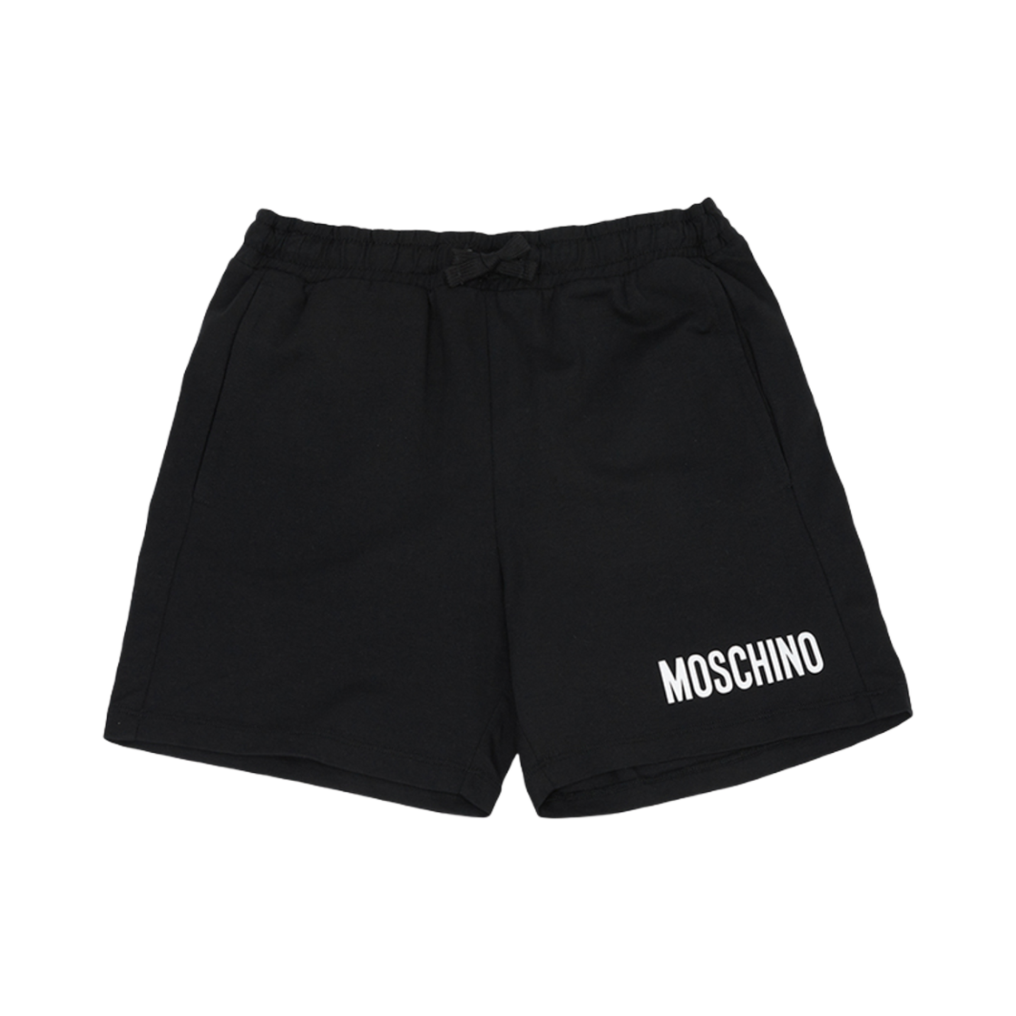 (키즈) 모스키노 숏 팬츠 블랙((Kids) Moschino Short Pants Black)