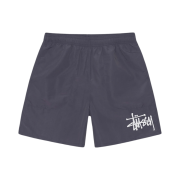 Stussy Big Basic Water Shorts Gravestone
