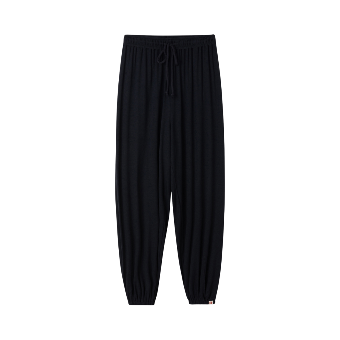 - (W) Budhi Mudra Rib Jogger Pants #1 Black