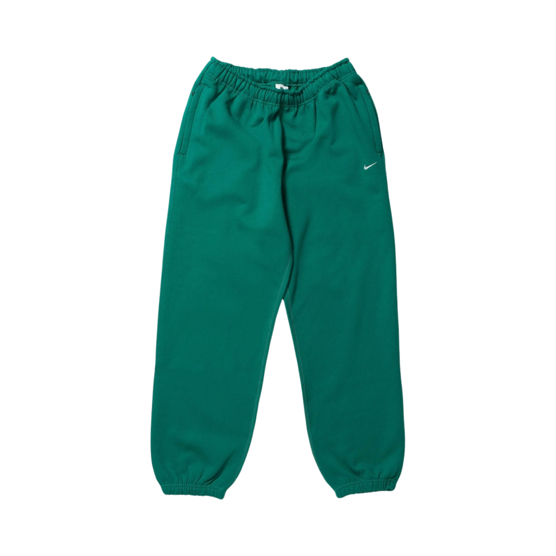 (W) 나이키 NRG 솔로 스우시 플리스 팬츠 미스틱 그린 - 아시아((W) Nike NRG Solo Swoosh Fleece Pants Mystic Green - Asia) - 1