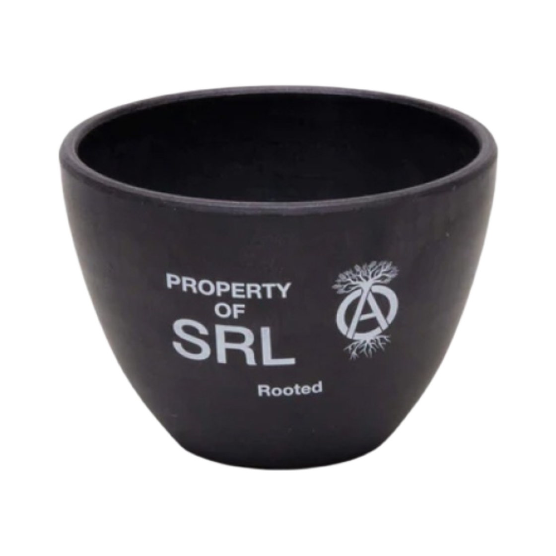 211OONH-AC04S Neighborhood SRL . Round-S / P-Plant Pot Black
