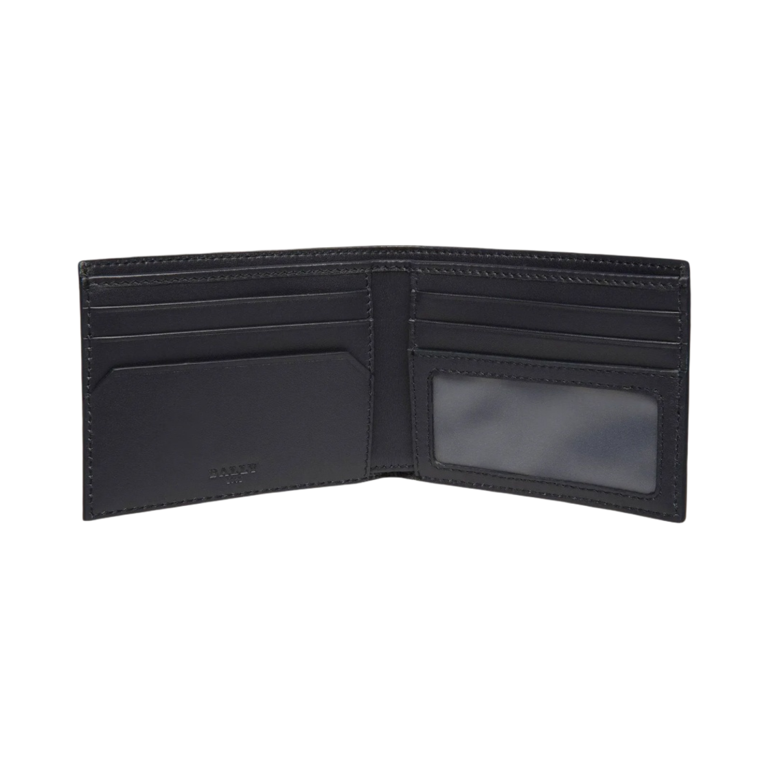 발리 베비에트 레더 지갑 미드나잇 블루 라이트 블루(Bally Bevyett Leather Wallet Midnight Blue Light Blue) - 2