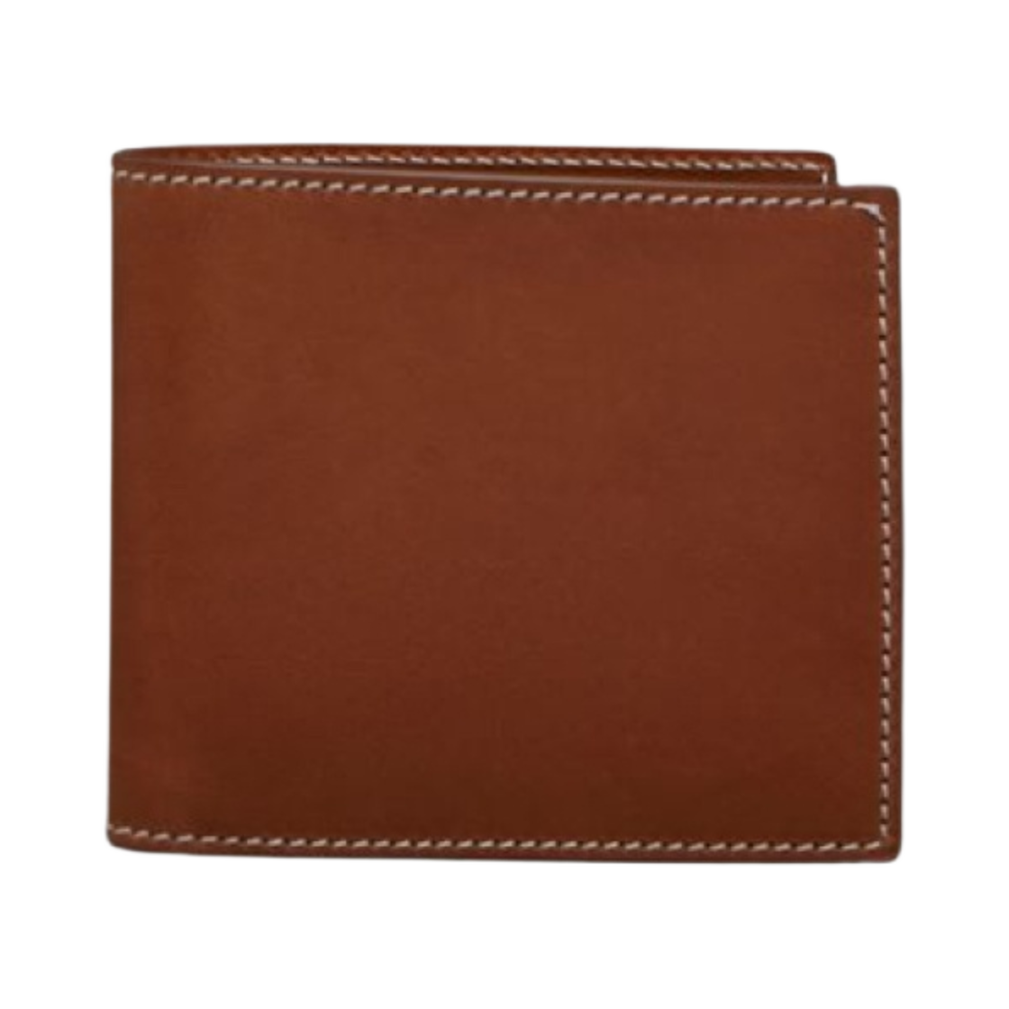 MAW023A-L0044-255 Thom Browne Vacchetta Leather Bill Fold Wallet Natural