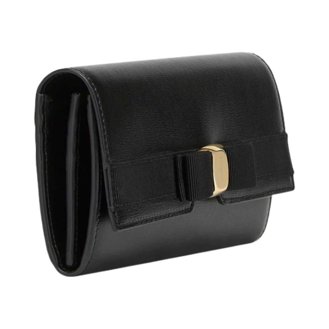 페라가모 바라 보우 장지갑 블랙(Ferragamo Vara Bow Continental Wallet Black) - 2