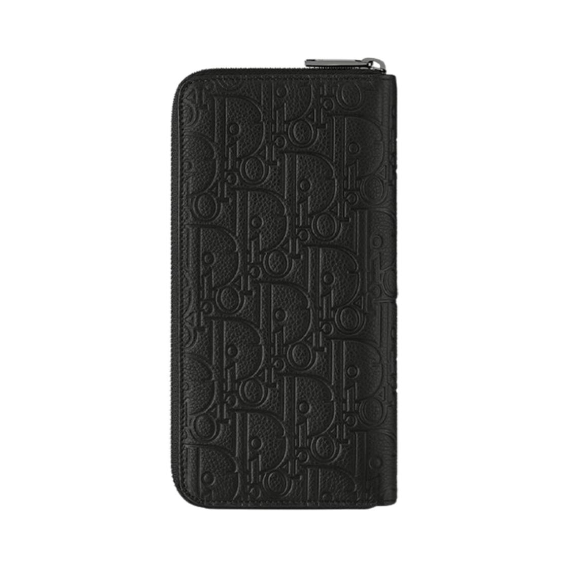 디올 버티컬 롱 지퍼 월렛 디올 그래비티 레더 블랙(Dior Vertical Long Zipped Wallet Dior Gravity Leather Black) - 2