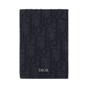 Dior Bi-Fold Card Holder Black Dior Oblique Jacquard