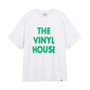 [KREAM 단독] Thevinylhouse Spray Logo T-Shirt White Green