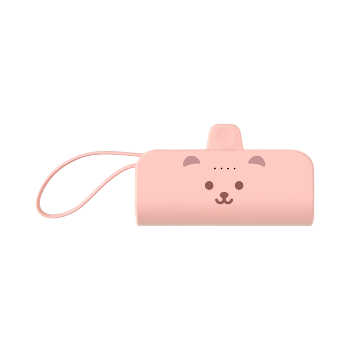 E2410_0030 earpearp Covy Face Docking Type Auxiliary Battery Pink