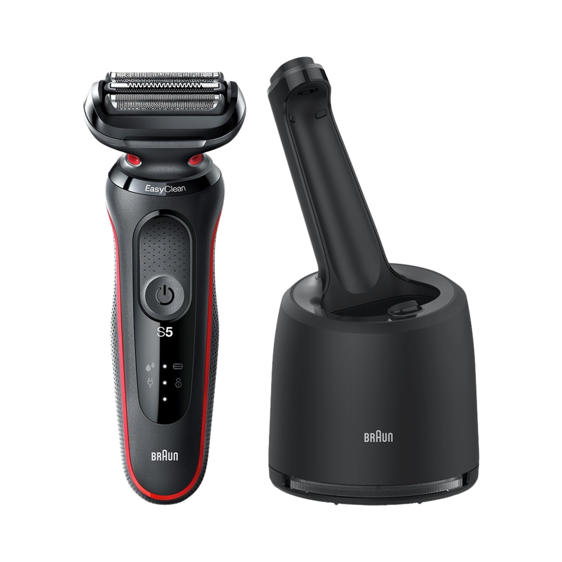 브라운 시리즈5 51-R1000s 레드 + 충전세척스테이션