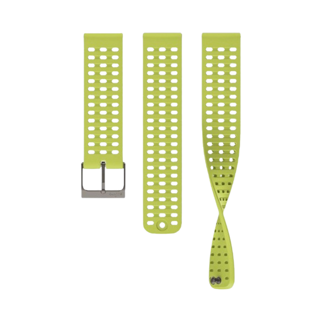 순토 22mm 애슬레틱 2 실리콘 스트랩 S & M 라이트 라임(Suunto 22mm Athletic 2 Silicone Strap S & M Light Lime)