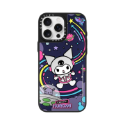 Casetify x Kuromi iPhone Astro Voyage Mirror Magsafe Case Silver on Black