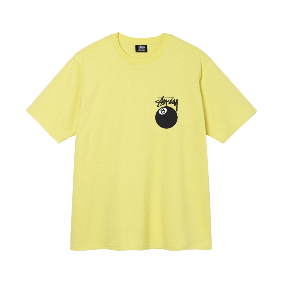 스투시 8볼 티셔츠 옐로우 - 22SS(Stussy 8 Ball T-Shirt Yellow - 22SS) - 2