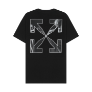Off-White Caravaggio Arrow Slim S/S T-Shirt Black