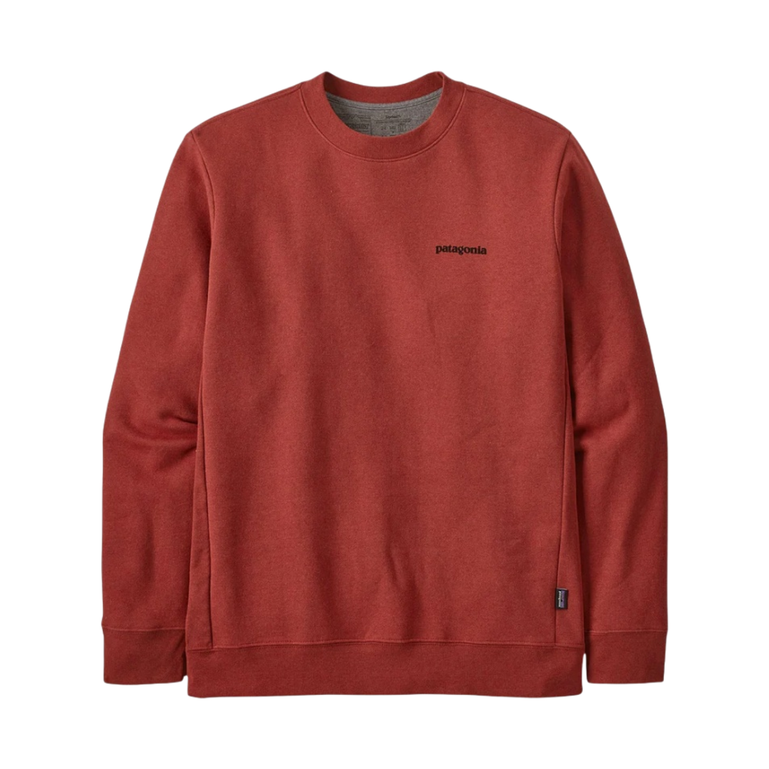 파타고니아 P-6 로고 업라이절 크루 스웨트셔츠 벌 레드(Patagonia P-6 Logo Uprisal Crew Sweatshirt Burl Red) - 2