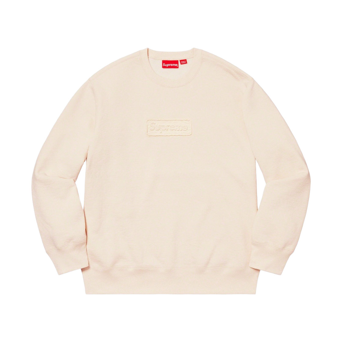 20SS Supreme Cutout Logo Crewneck XL 20SS Supreme Cutout Logo Crewneck