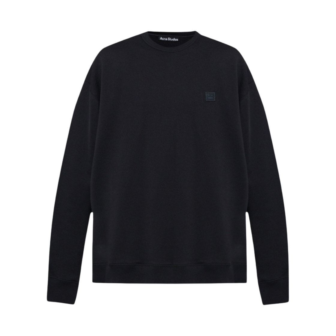 아크네 스튜디오 크루넥 스웨트셔츠 블랙(Acne Studios Crewneck Sweatshirt Black) - 1