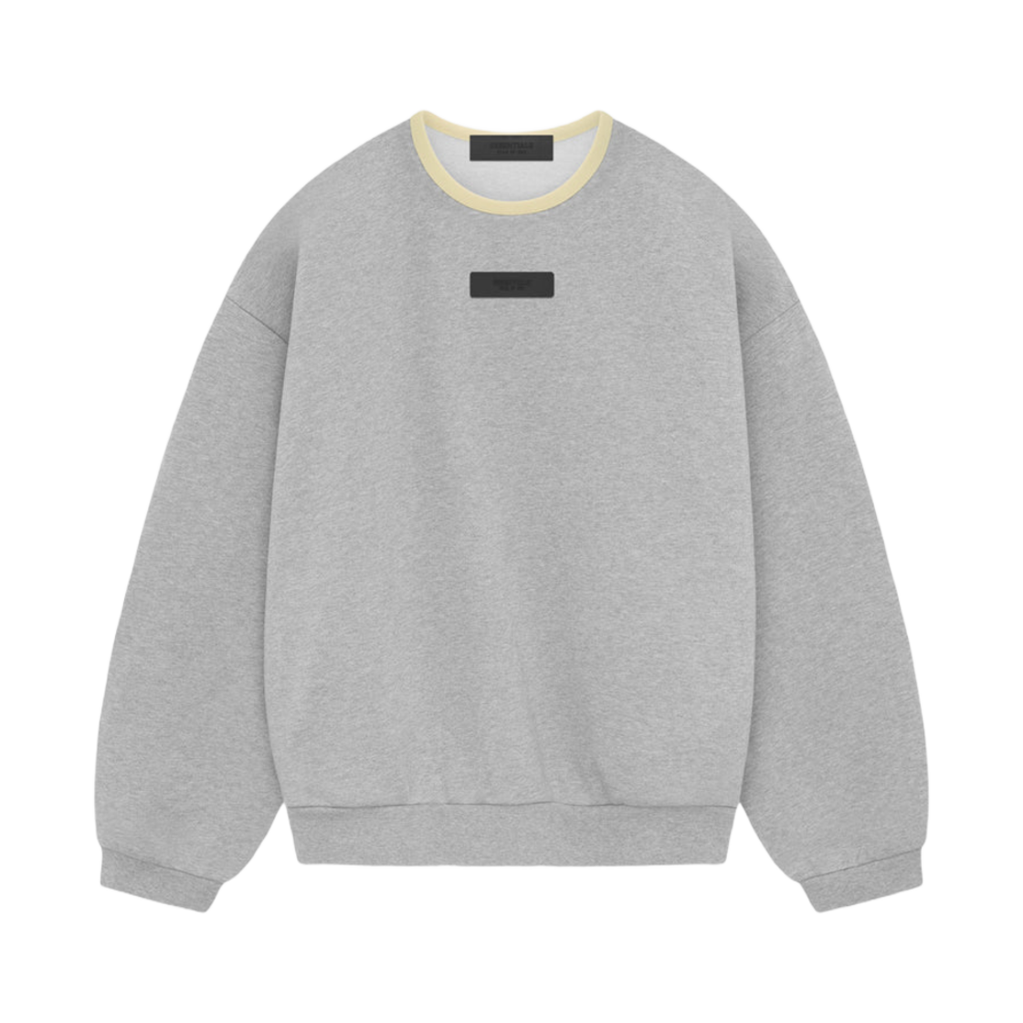 에센셜 크루넥 스웨트셔츠 라이트 헤더 그레이 - 24SS(Essentials Crewneck Sweatshirt Light Heather Grey - 24SS) - 1