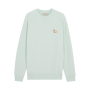 Maison Kitsune Chillax Fox Patch Classic Sweatshirt Mint