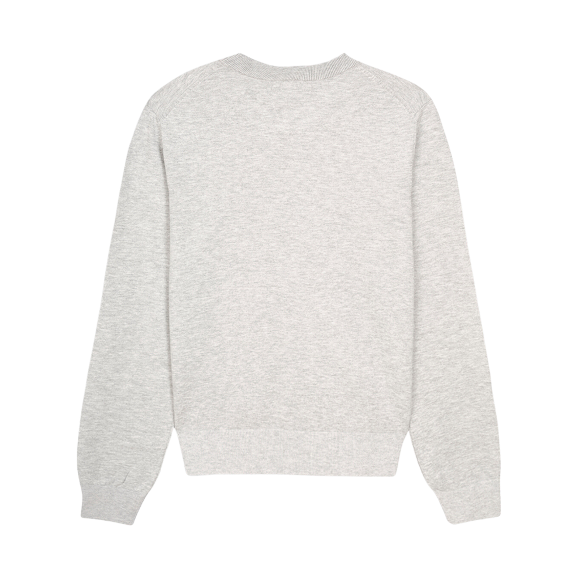 (W) 메종 키츠네 스탠딩 폭스 풀오버 스웨터 그레이 멜란지((W) Maison Kitsune Standing Fox Pullover Sweater Grey Melange) - 2