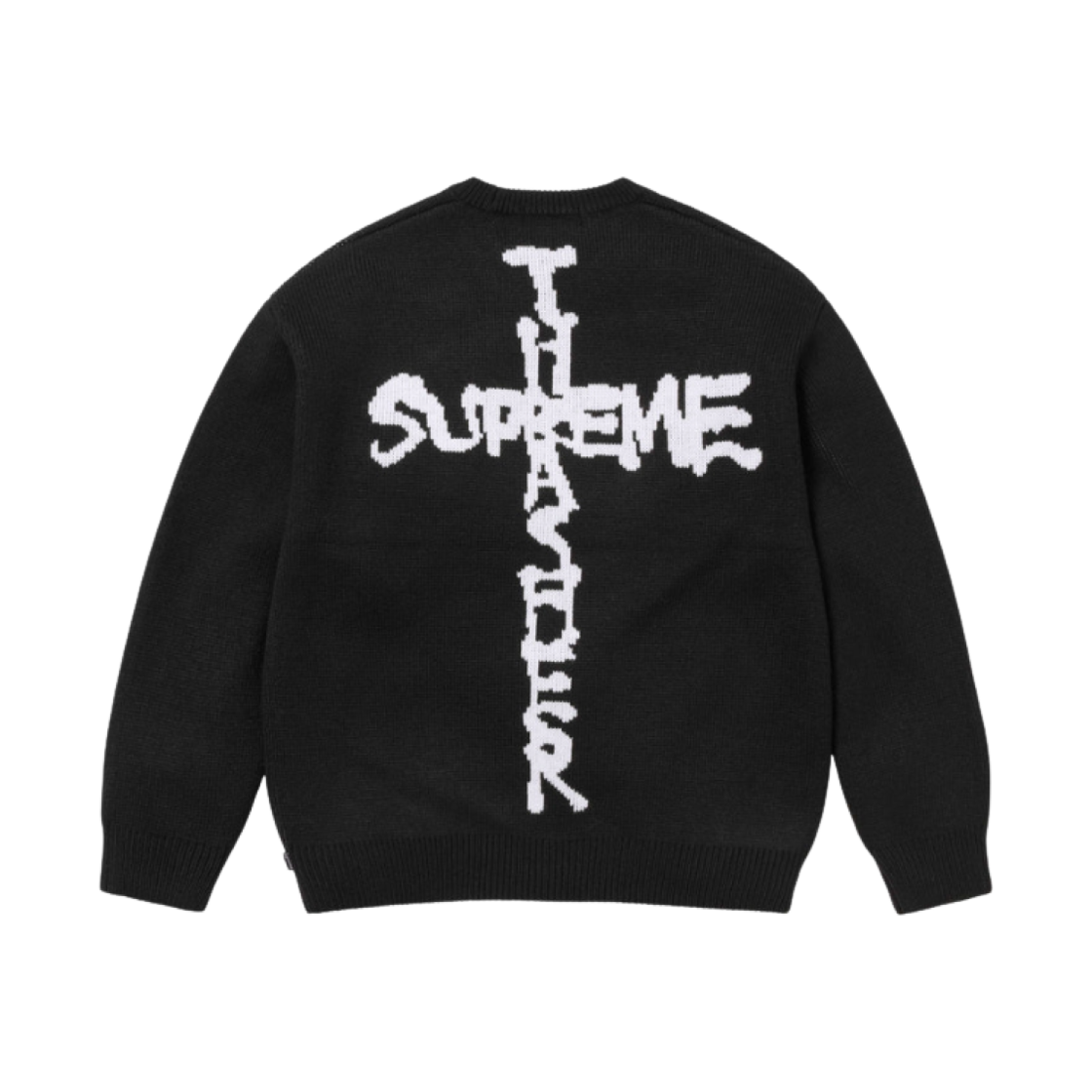 슈프림 x 트레셔 스웨터 블랙 - 24FW(Supreme x Thrasher Sweater Black - 24FW)