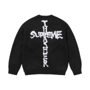 Supreme x Thrasher Sweater Black - 24FW